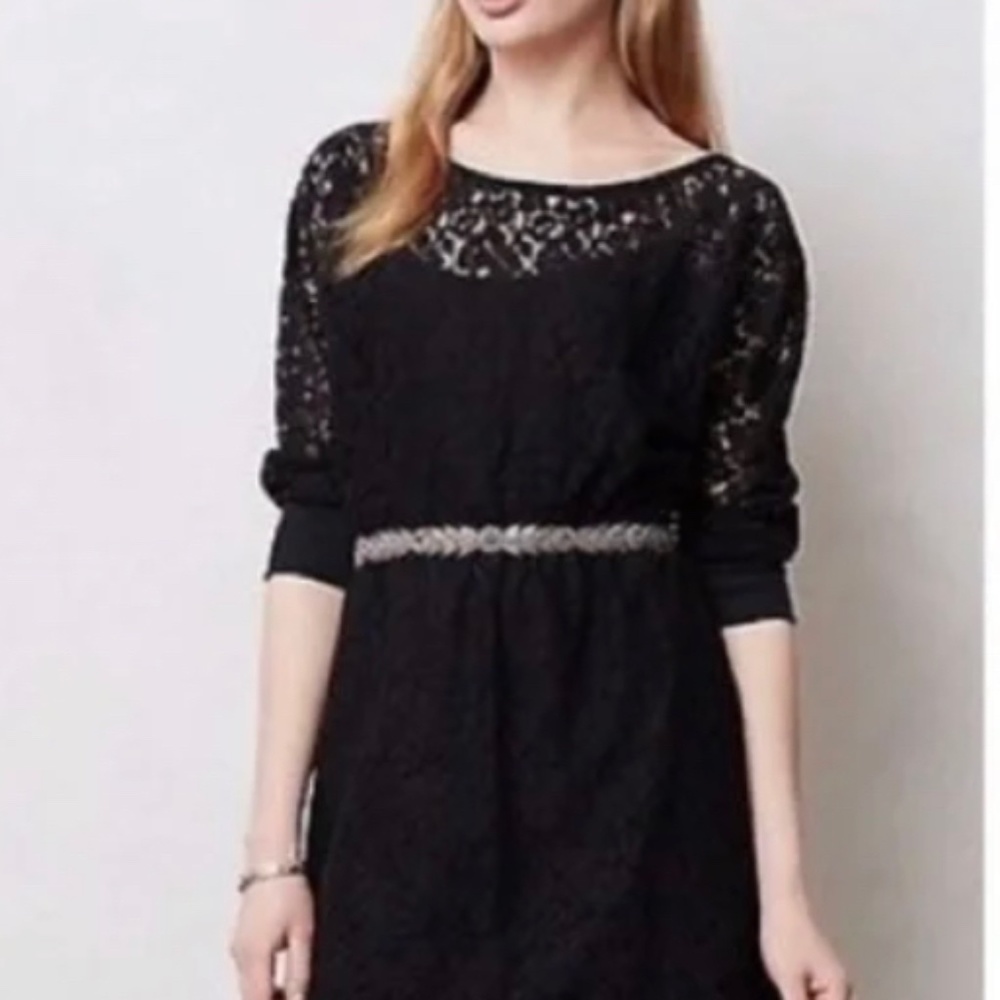 Anthropologie little black dress
